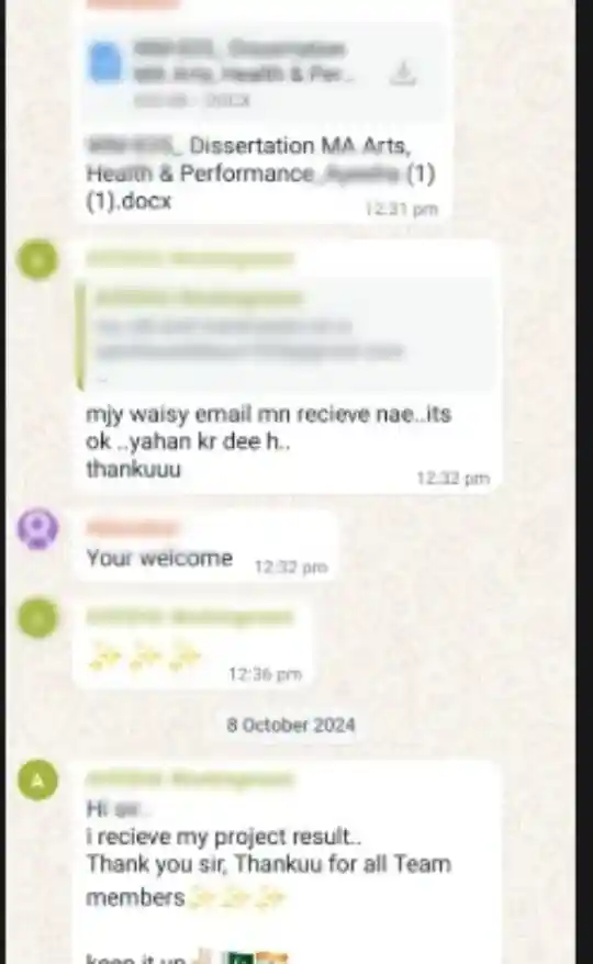 Student showing university portal grade 62%