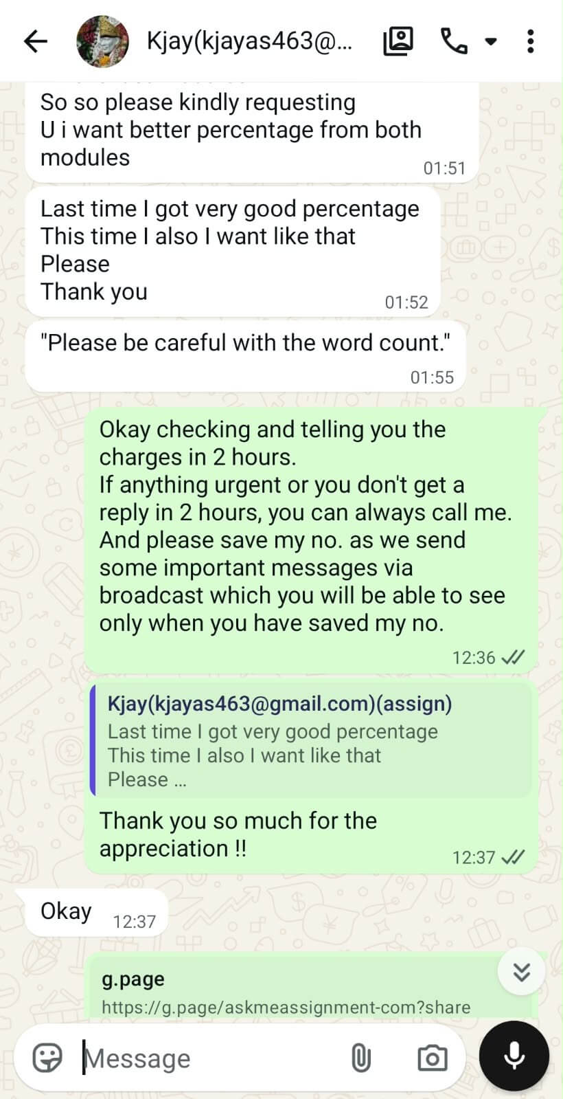 Student review 5