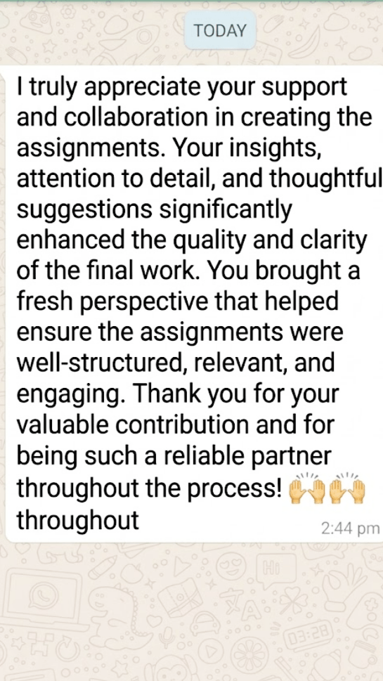 Student review 6