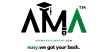 AMA logo Black Header and Footer
